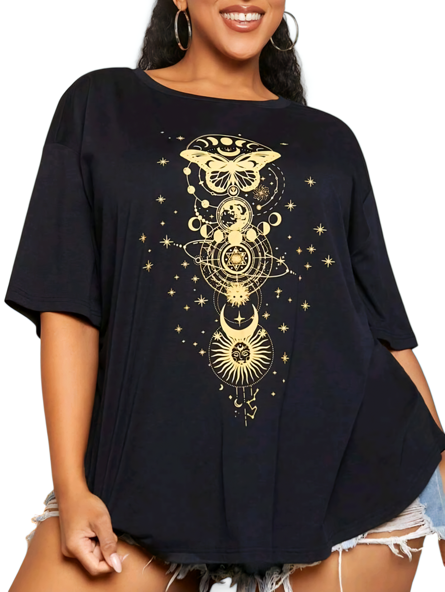 🏷️ Stylové nadrozměrné tričko 7XL
