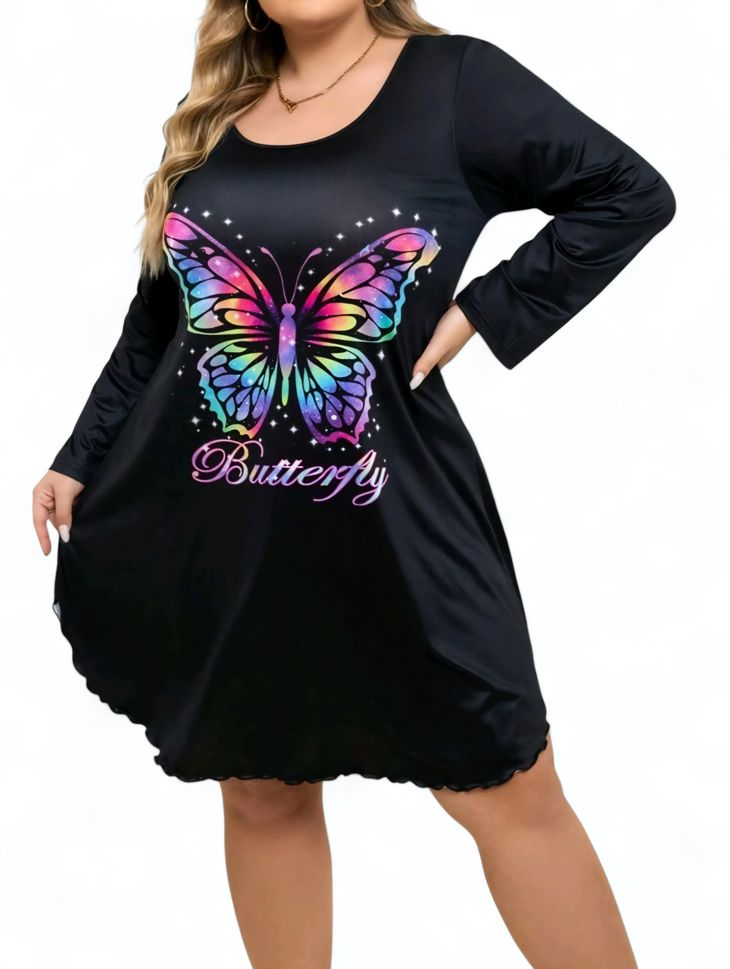 🏷️ Noční košile BUTTERFLY 4XL