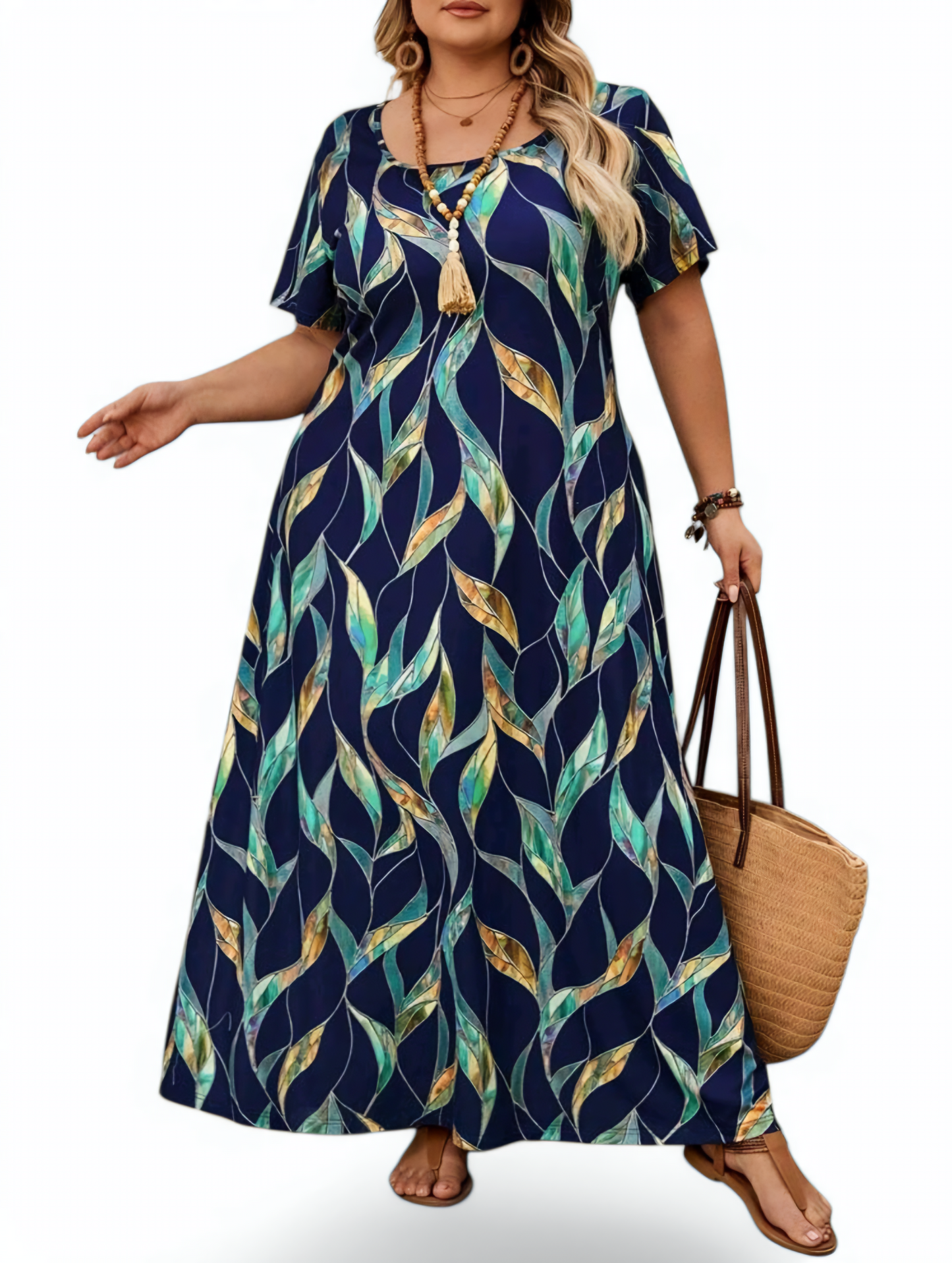 Dlhé spoločenské šaty PLUS SIZE