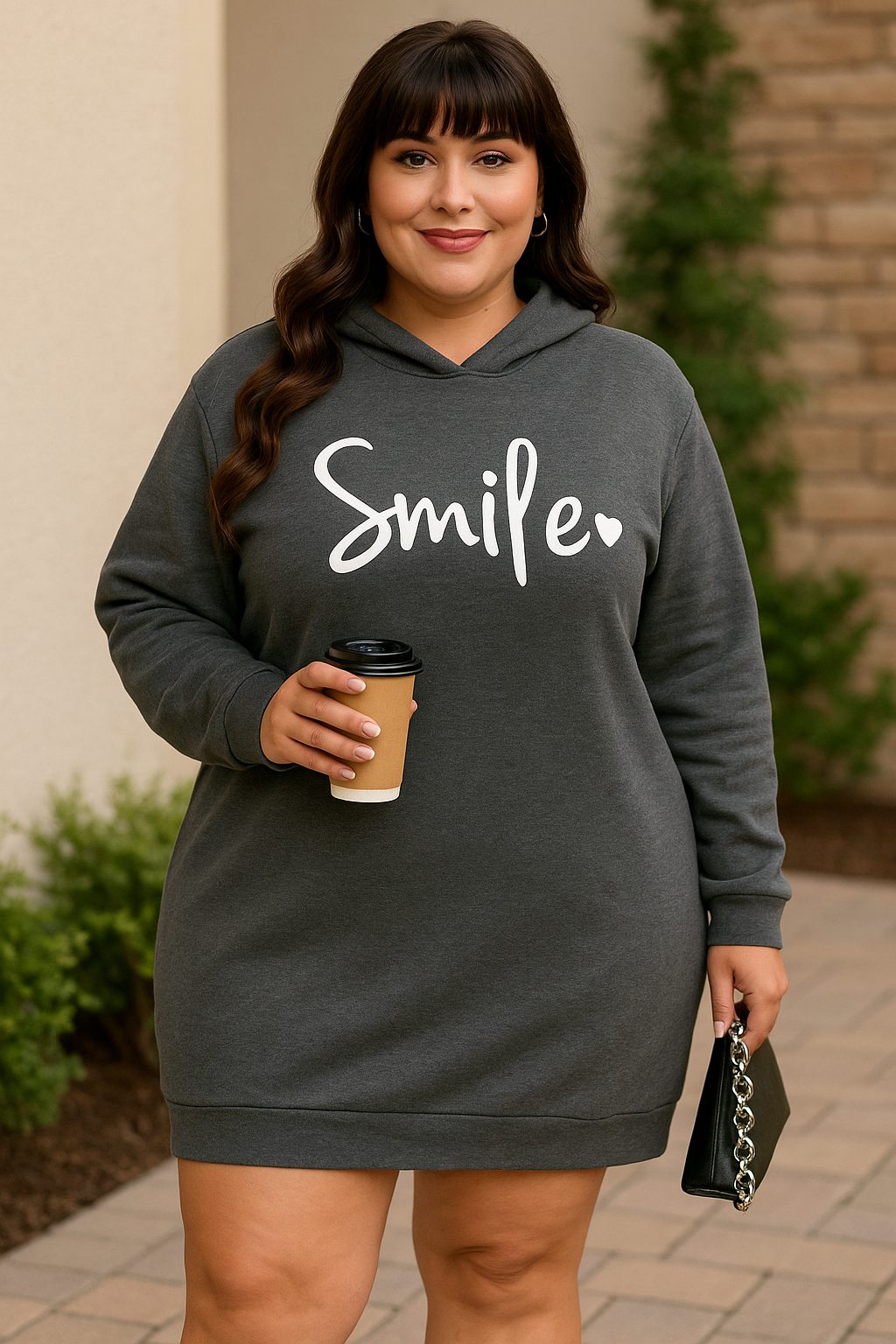 Dlhá mikina SMILE