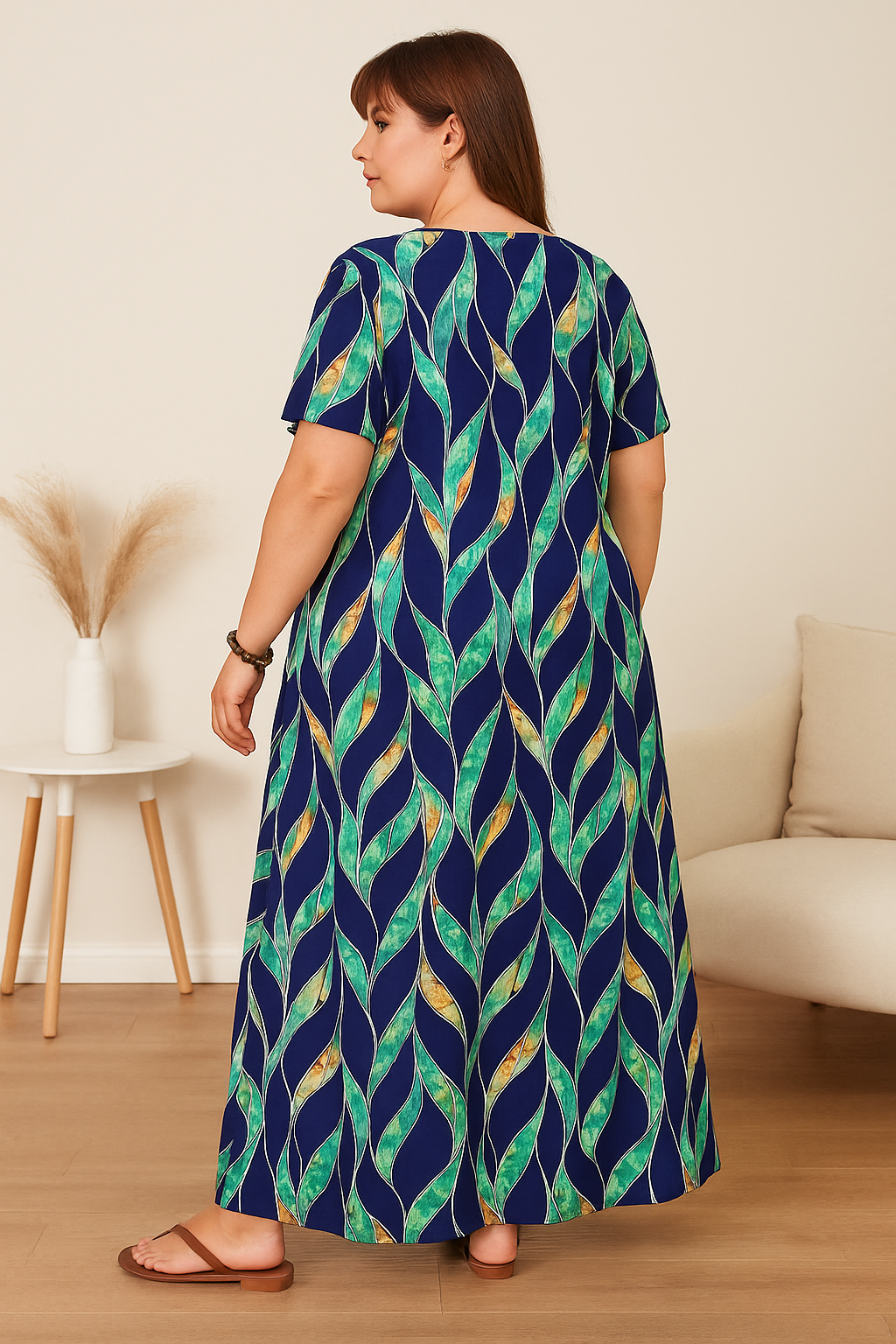 Dlouhé společenské šaty PLUS SIZE