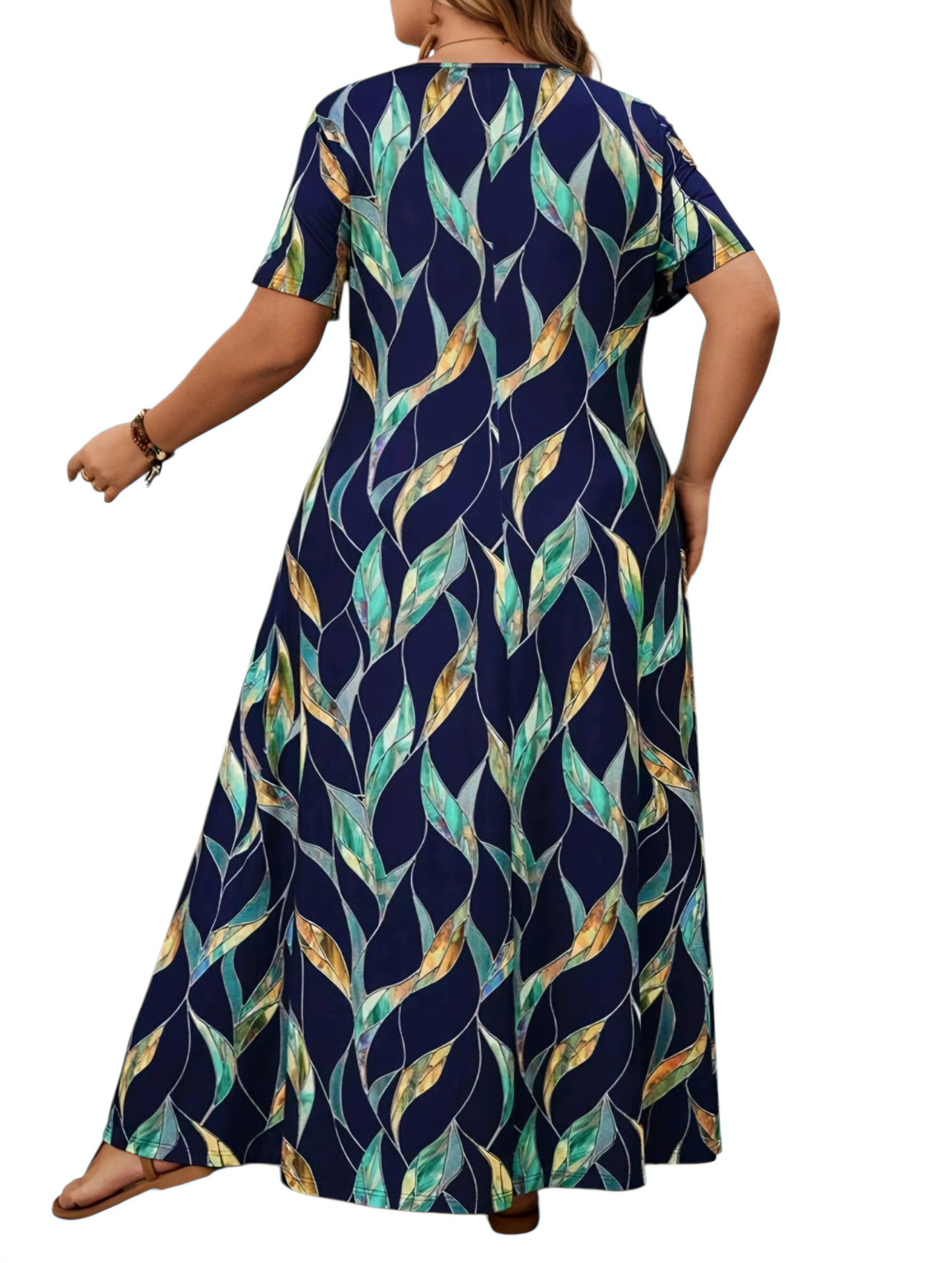 Dlhé spoločenské šaty PLUS SIZE