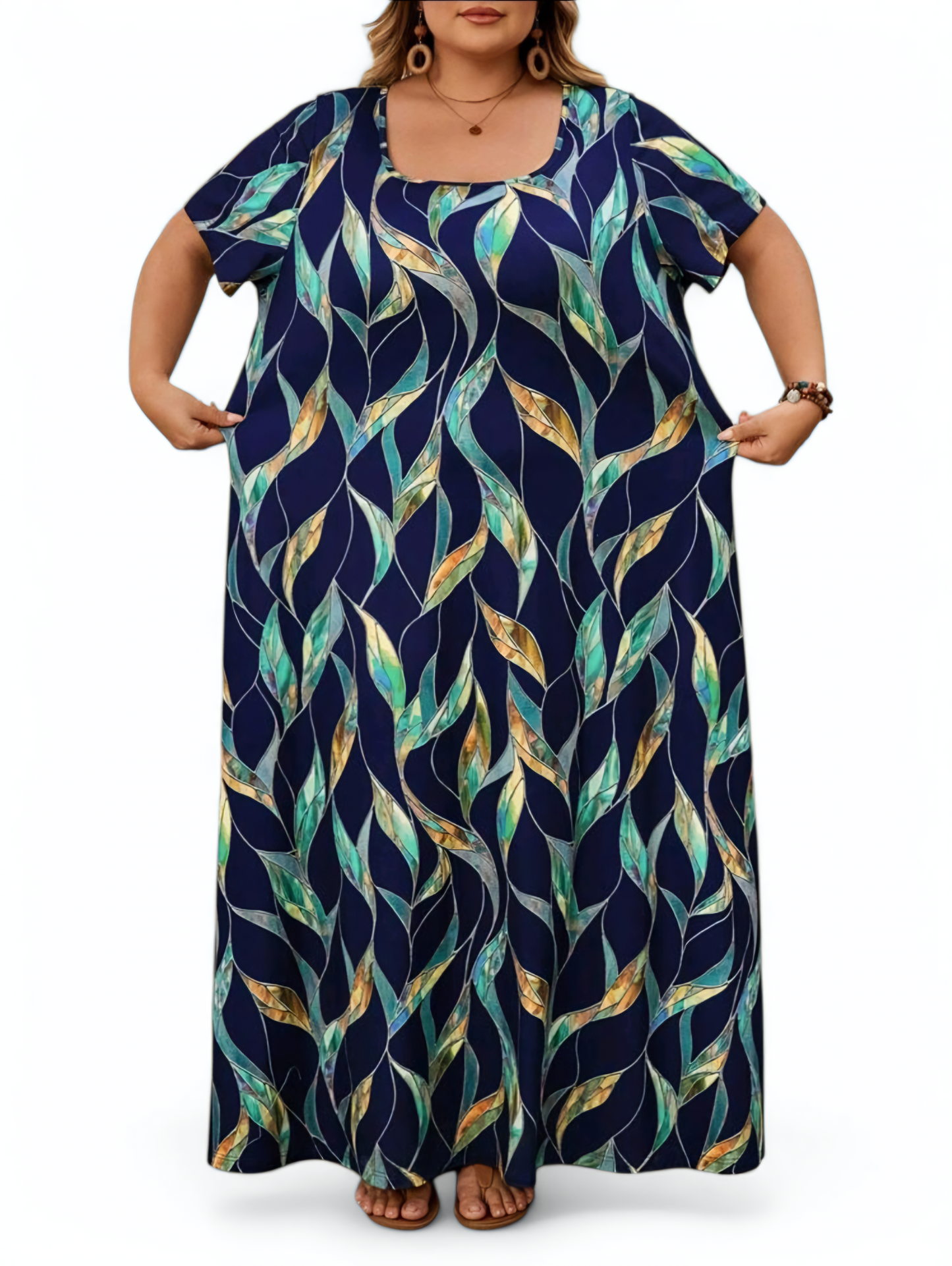 Dlhé spoločenské šaty PLUS SIZE