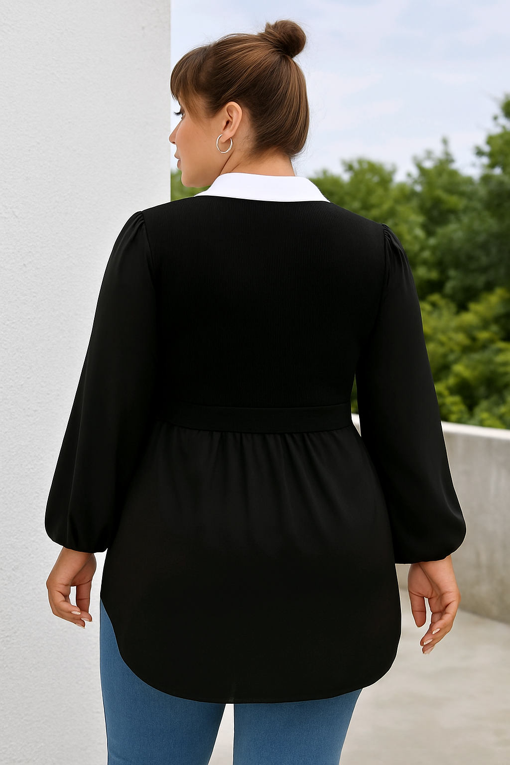 Elegantná tunika do práce aj na voľný čas