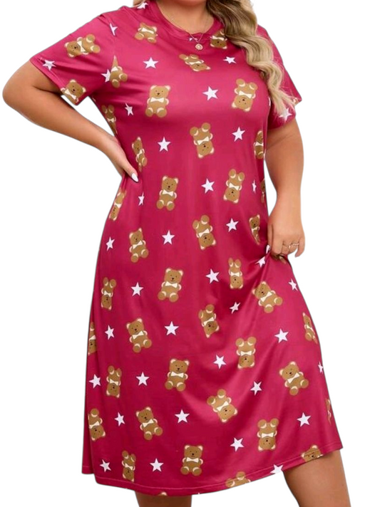 📦 Nočná košieľka TEDDY 5XL