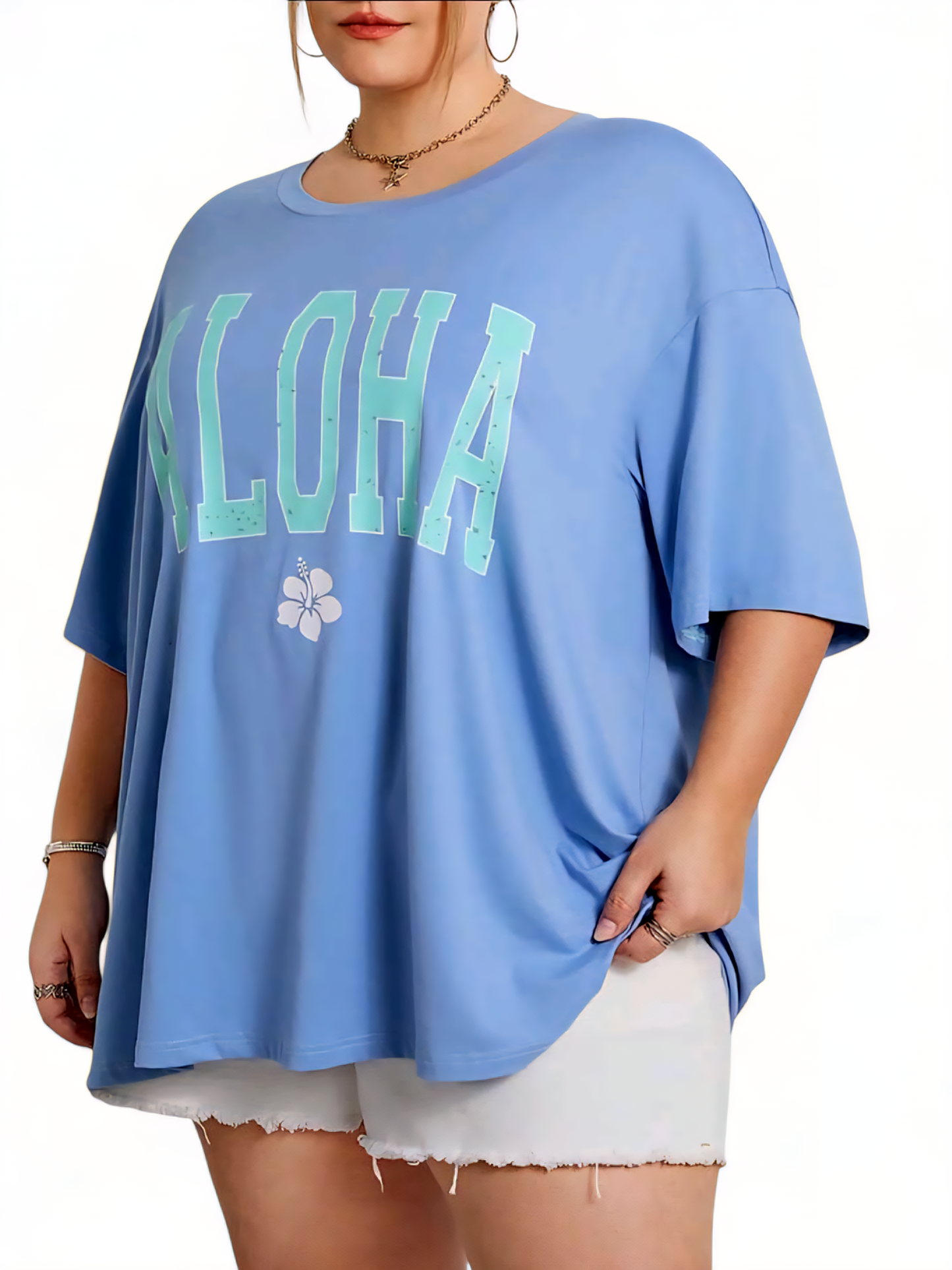 📦 Nadrozmerné dlhé tričko ALOHA 5XL, 8XL
