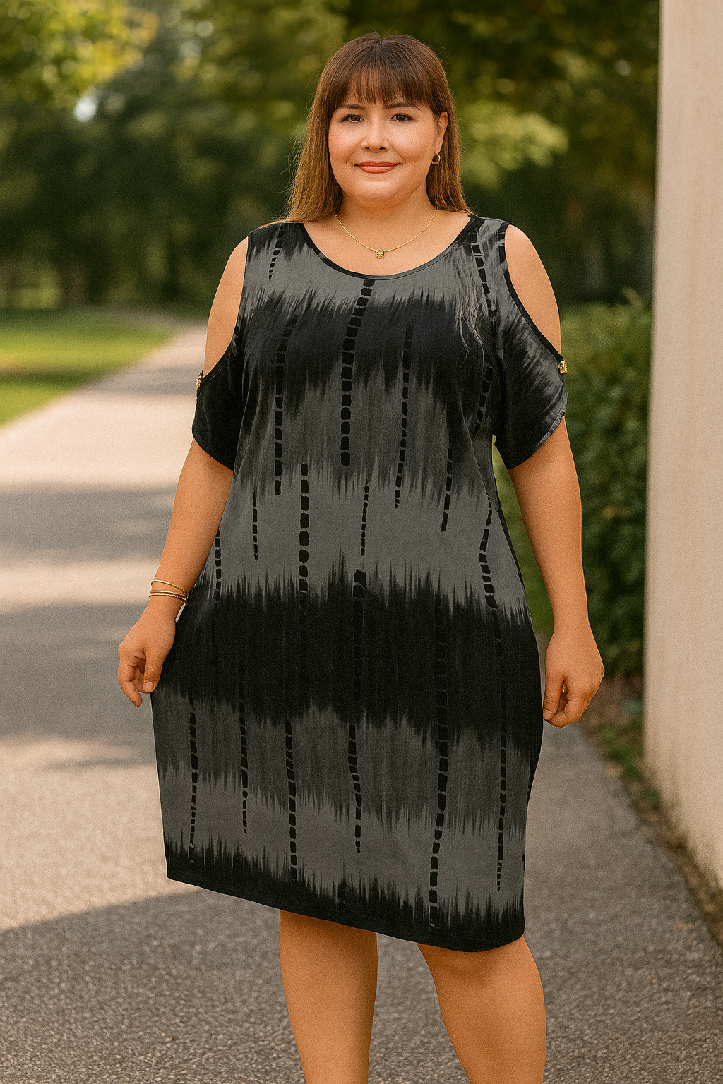 Stylové letní šaty PLUS SIZE