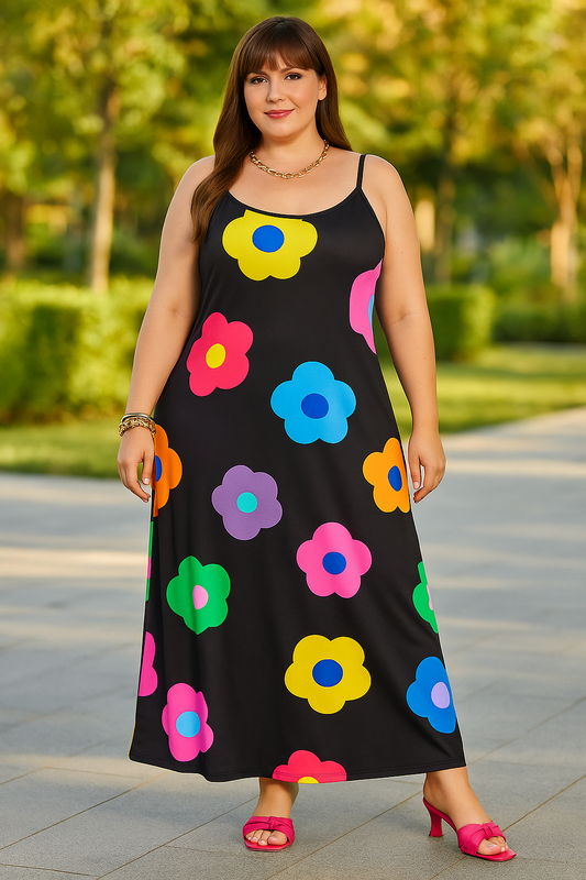 Krásne dlhé šaty PLUS SIZE