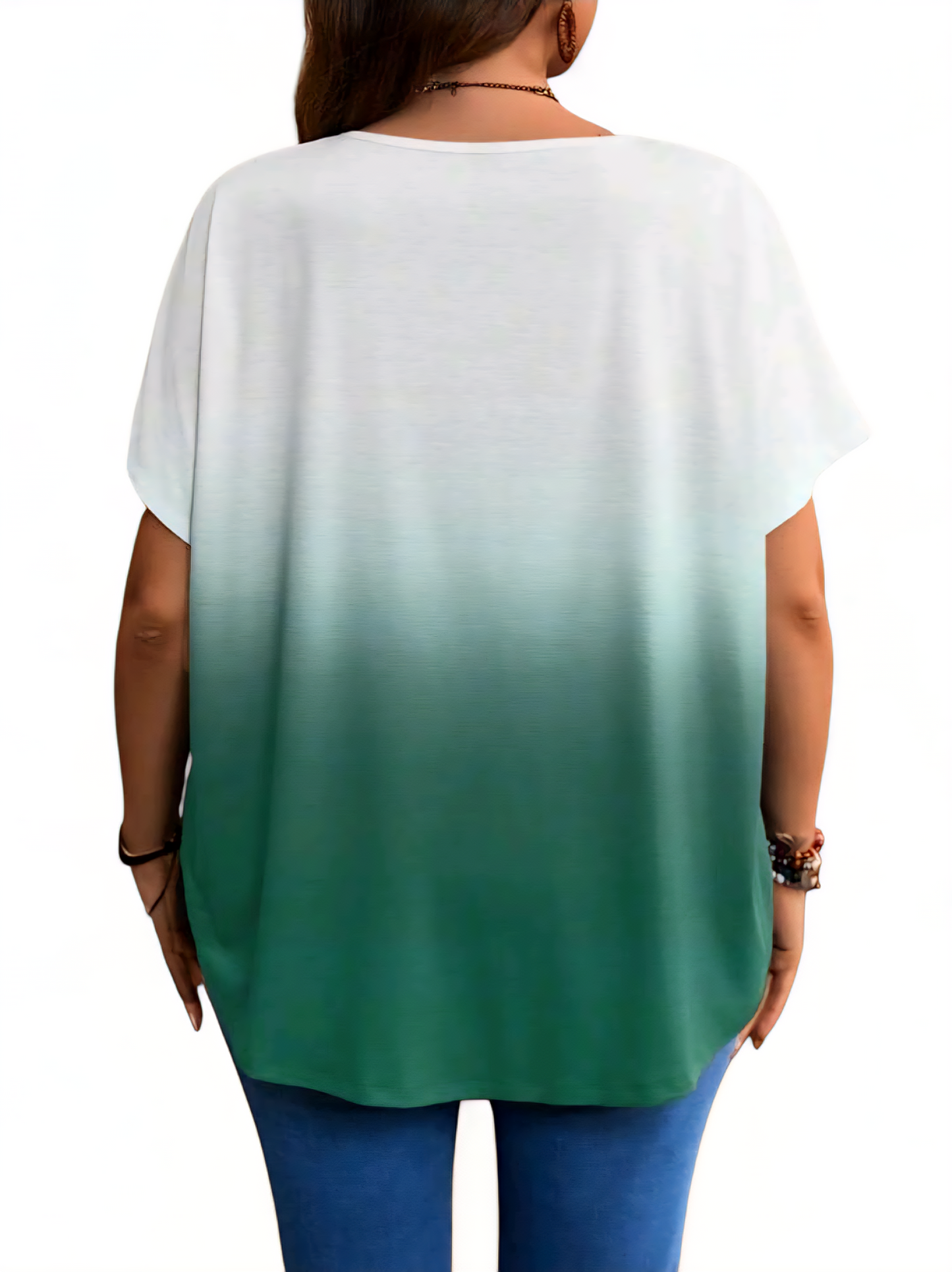📦 OMBRÉ tričko oversize 1XL