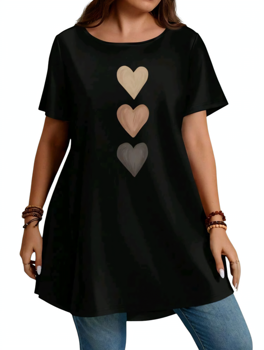 Dlhá tunika HEARTS
