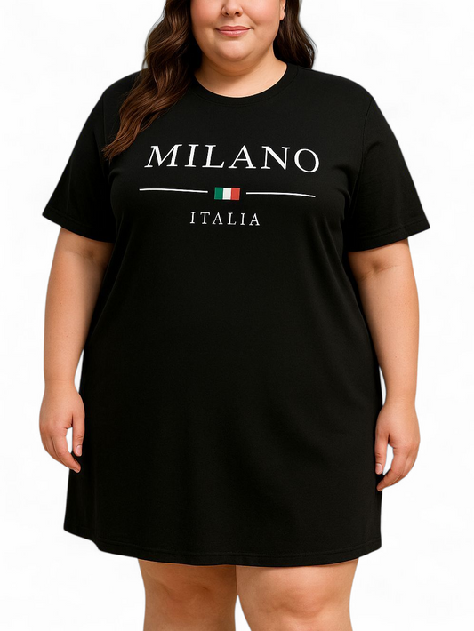 Jednoduché letné šaty MILANO