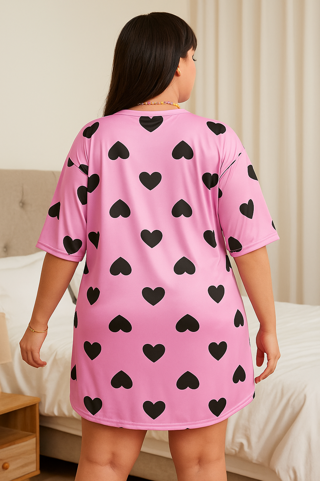 Noční košilka Plus Size Fashion
