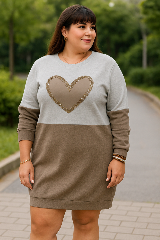Dlhá mikina HEART