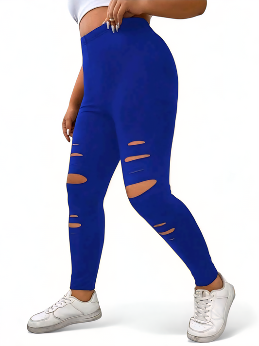 📦 Elastické legíny s vysokým pásom 2XL