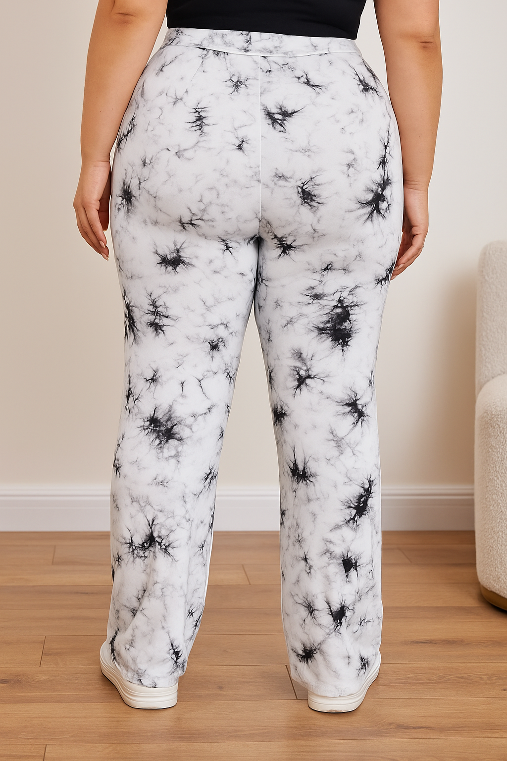 Elastické legíny PLUS SIZE