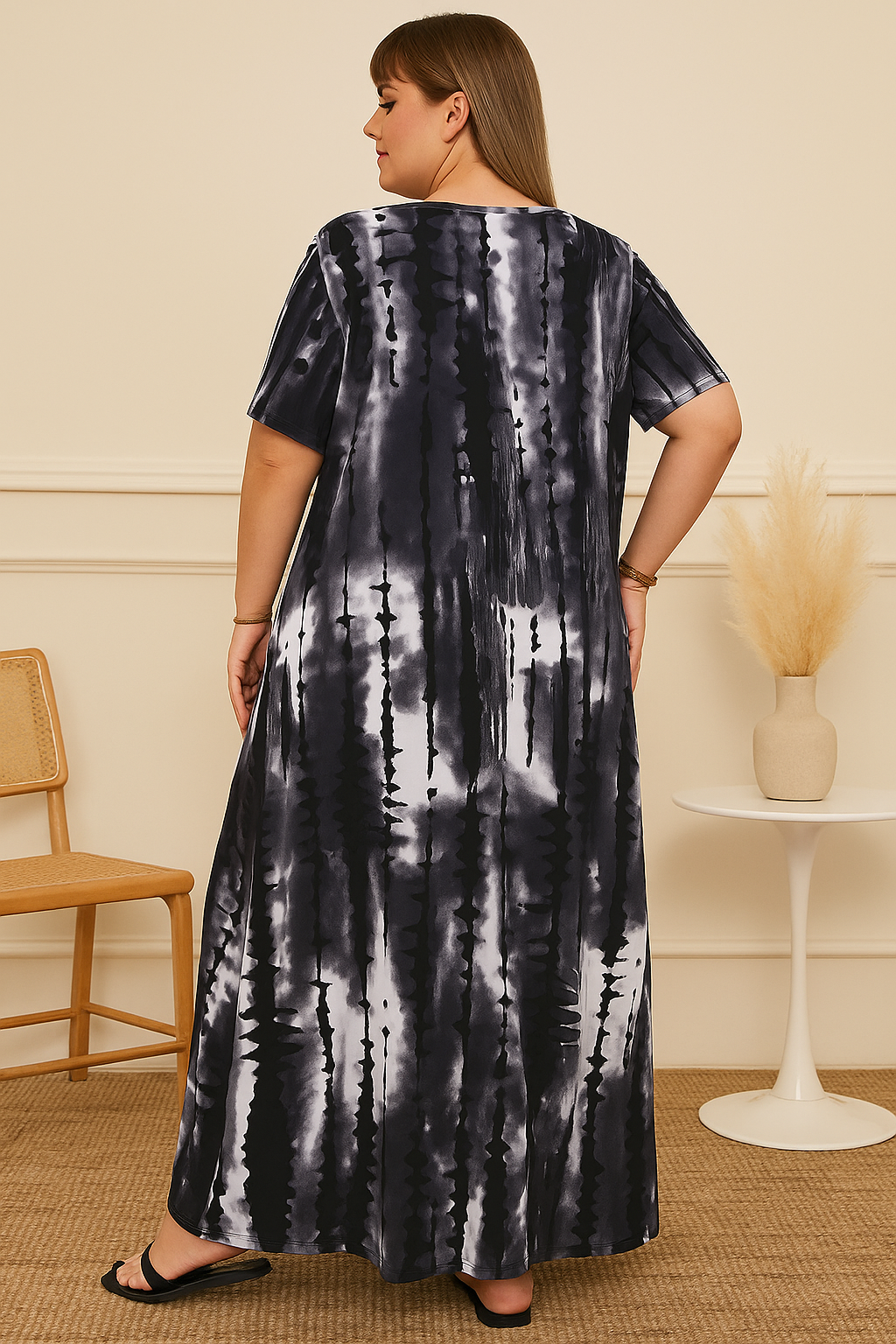 Dlouhé šaty PLUS SIZE